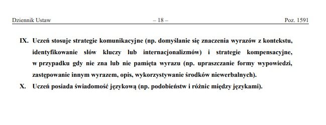 Wymagania egzamin ósmoklasisty angielski 2024 strona 4
